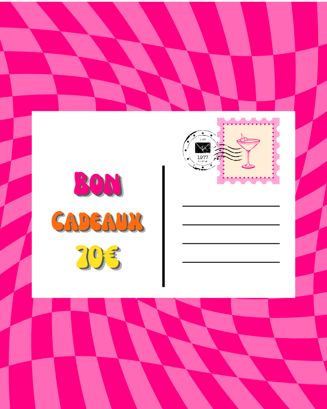 Carte cadeau 70€