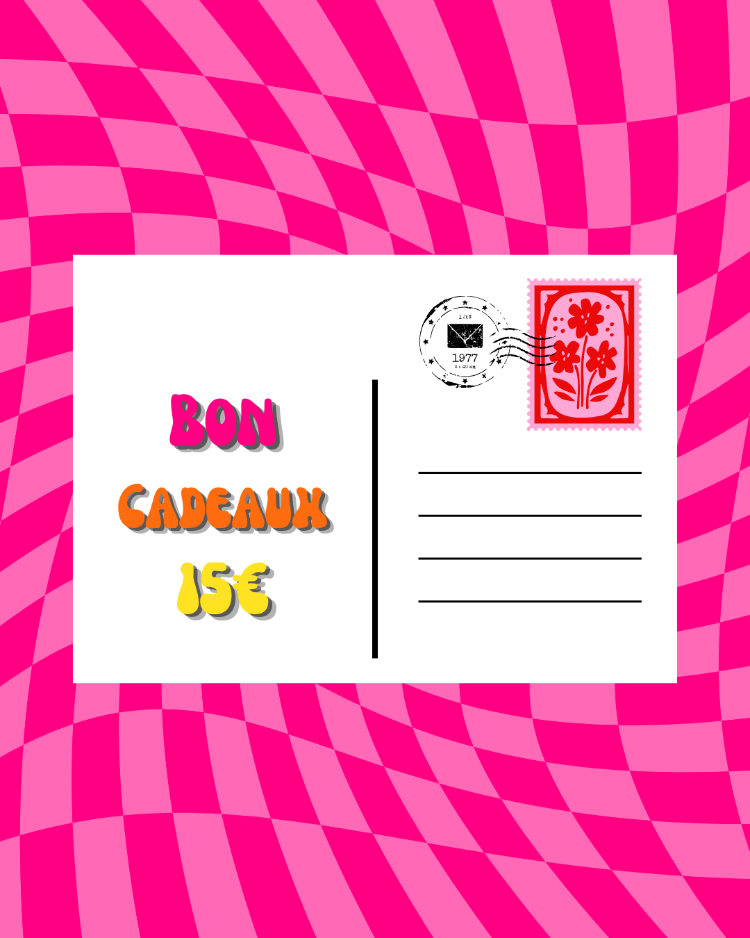Carte cadeau 15€