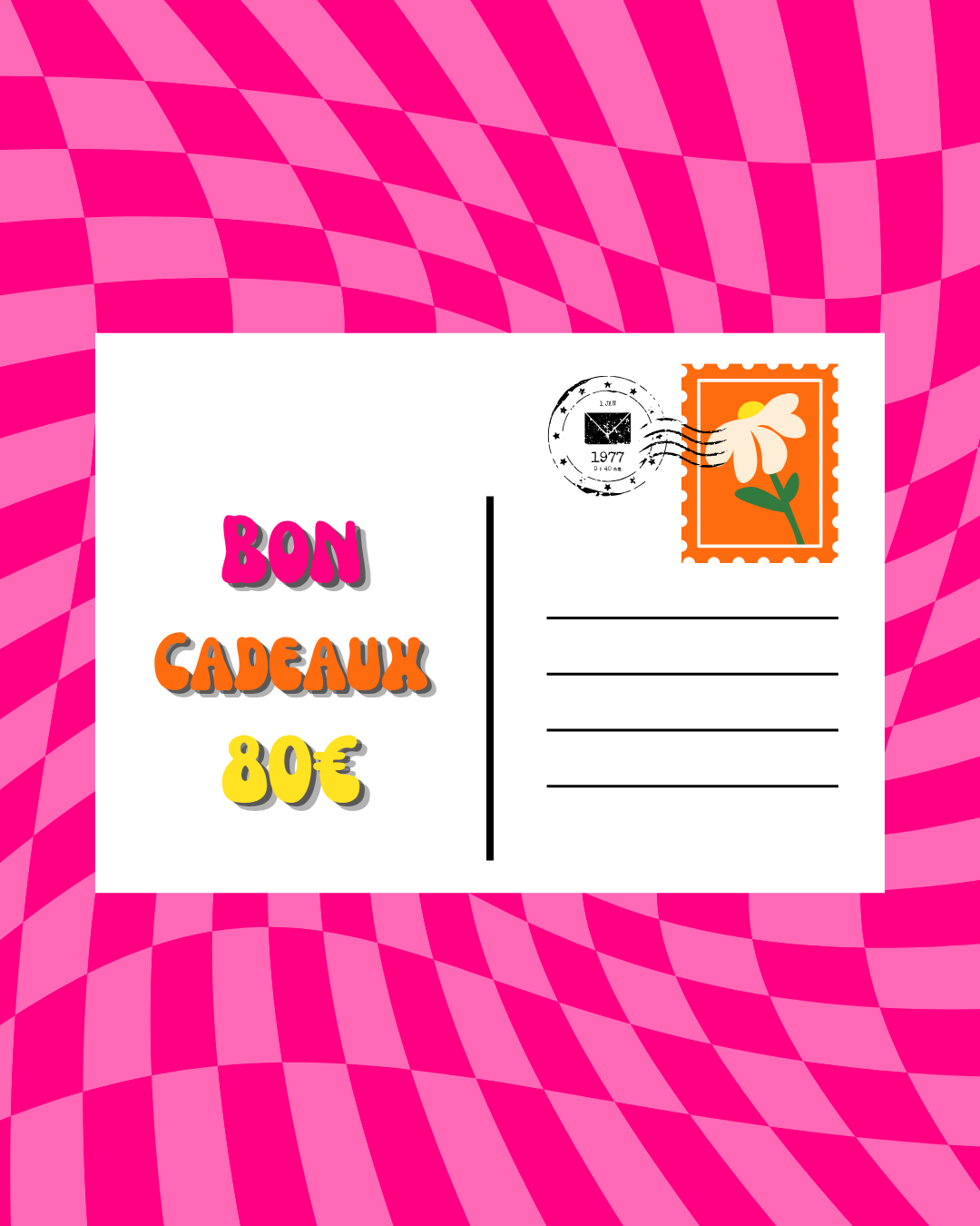 Carte cadeau 80€